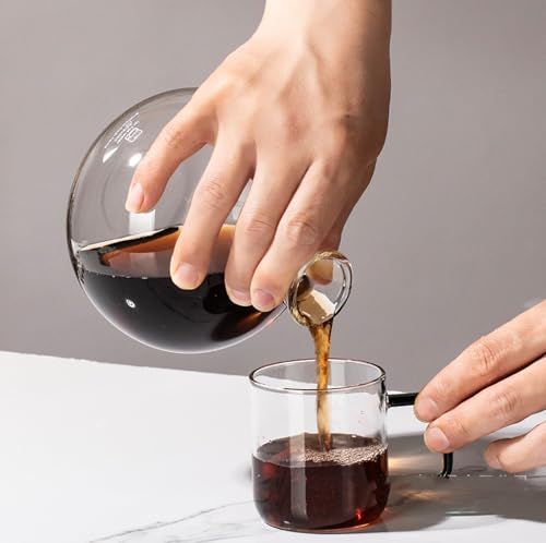 Café glacé d'été avec la tour d'infusion à froid nomade de 800 ml