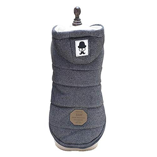 Vetement Chien/Chat Angelof Manteau Pull D'Hiver à Capuche Chaude Pour Choit Hoodies Jacket...