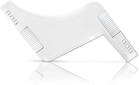 Beard Mustache Care Shaping Template, Beard Comb,