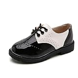 Kinder Jungen Mädchen Lederschuhe Formale Bühnenperformance Weiche Schuhe für Herbst und Winter
