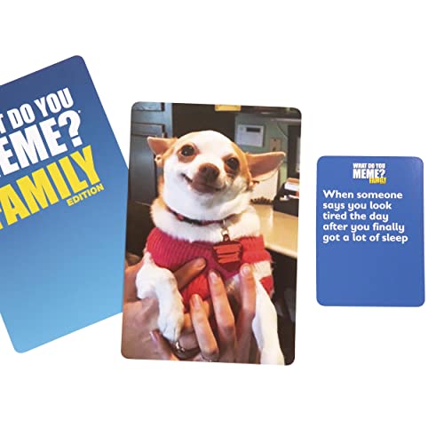 What Do You Meme? Family Edition Expansion Pack #1 – Designed To Be Added To The Core Family Party Game #TOP2