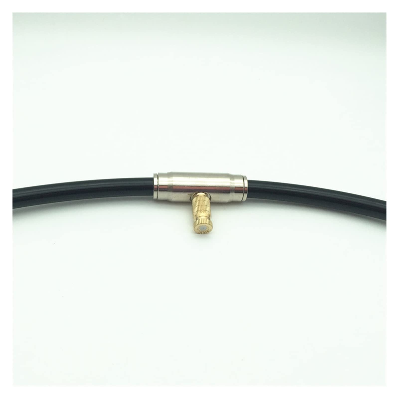 System nawadniania zraszaczy ogrodowych 50 SZTUK 20~80BAR Dysza mgły miedziana do systemu chłodzenia mgły wysokiego ciśnienia (Color : Orifice 0.6mm)