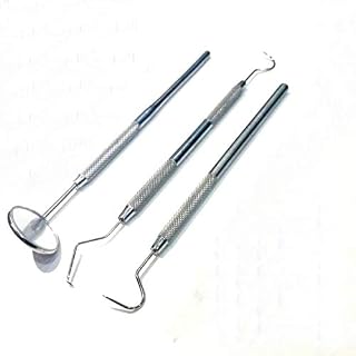 Tool kit 3pcs Dental Kit Tooth Scraper Dental Tools Mirror Scale Set Tartar Calculus Plaque Remover SS
