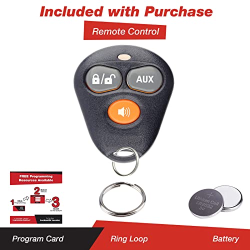 Keylessoption KPT6055 Keyless Entry Remote Starter Car Key Fob Alarm For Aftermarket Viper Automate Ezsdei474V 473V thumb #1