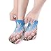 VstaDank Angel And Roses Ankle Socks 5 Pairs Fashion Invisible Low Cut Sock for Adult Casual Short Sock Soft Cozy No Show Socks