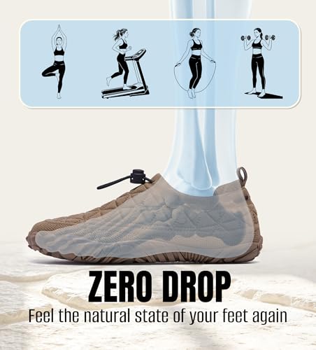 Image of Minimalist Barefoot Shoes for Women Men Wide Toe Zero Drop Lightweight Casual Sneakers