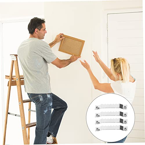 Image of Abaodam Picture Frame Hangers Serrated Hangers Wall Hanging Hardware Set 100pcs