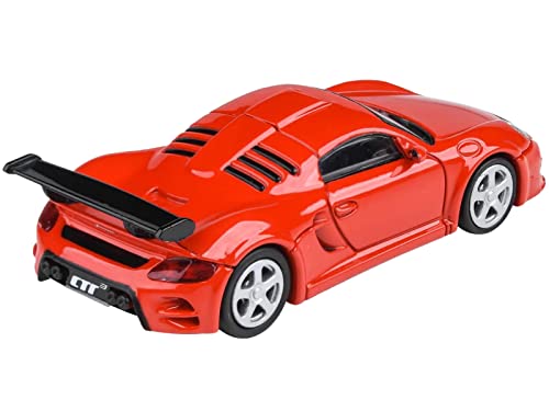 2012 RUF CTR3 Clubsport Guards Red 1/64 Diecast miniatura 4