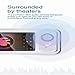 Suzii Wireless Bluetooth Shower Phone Holder Waterproof, Speaker, 360° Rotation, Retractable Adjustable Shower Case Holder for Bathroom Wall, Kitchen, Gift for Friends 4