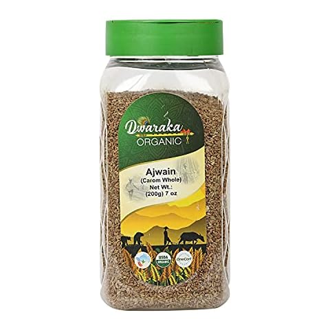 Dwaraka Organic Ajwain Seeds 7oz Cover