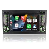 Car Radio for Audi A4 S4 RS4 2002-2008 Carplay Android Auto Bluetooth