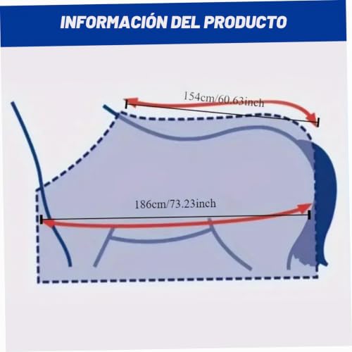 Manta mosquitera para caballos con hebilla ajustable y malla transpirable 5