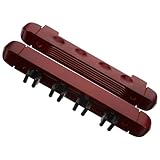 Porte-queues mural – les supports suspendus peuvent servir de supports pour queues de billard, de supports pour crosses de hockey, etc