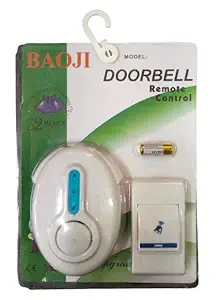 Jagdish Electrical Wireless Cordless Calling Remote Door Bell (Small, Multicolour)