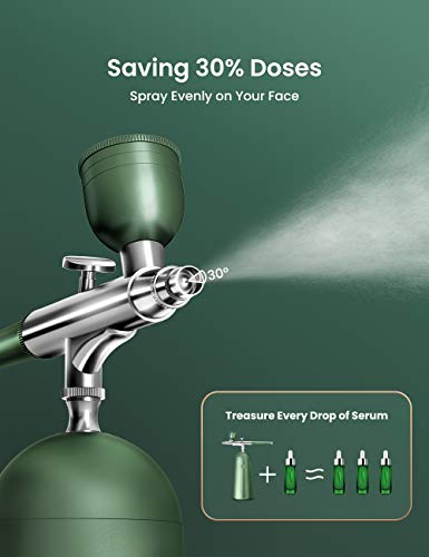 Gx Nano Mist Sprayer Cold Mist Facial Steamer, Portable And Rechargeable, 20 Psi Constant Pressure Suitable For Serum Toner Deep Humidification And Facial Spa, Ladys Gifts Skin Care Tool #TOP3