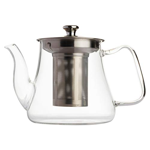 VAHDAM, Radiance- Glass Tea Pot with Infuser | 33oz/1000ml Tea pots for Loose