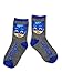 PJ Masks 5 pack Boys Toddler Crew Sock Set (4-6 Toddler/Shoe: 7-10, Grey/Multi Crew)