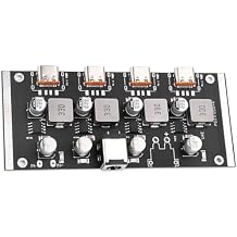 4 Way PD65W Fast Charging Module Type-C USB Compatible with PD3.0/2.0 QC3.0/2.0 FCP AFC DC 5.5 * 2.5