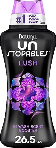 Image of Downy Unstopables Laundry Scent Booster Beads for Washer, Lush, 26.5 oz, Lavender,Vanilla