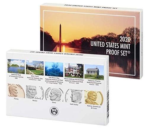 2020 S Proof Set 2020 US Mint Proof Set 10 Coins Clad Deep Cameo Proofs Uncirculated Proof