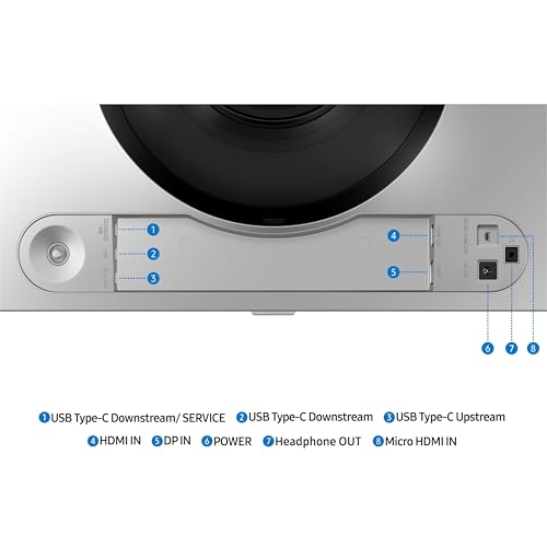 Image of Samsung LS49DG910SNXZA 49 Inch Odyssey Dual QHD 144Hz Curved Gaming Monitor with 5 Year Amber Protection Plan (2024)