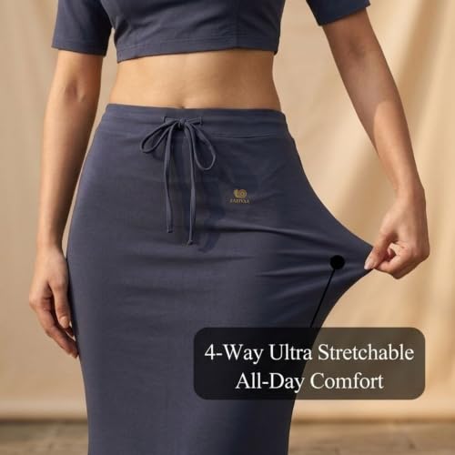 Image of Women's Saree Shapewear - Slim Fit Stretchable Petticoat for Sarees | Comfortable Waistband | Body Shaping Underskirt