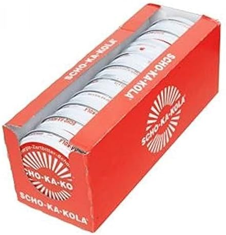 Scho-ka-kola Energy chocolate - DARK - 10 pack