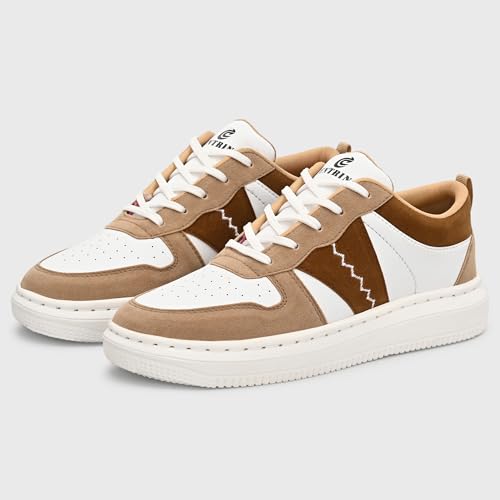 Image of Centrino Minimal Sneakers for Man | Shoes for Men Casual Stylish | Lightweight Lace-Up Canvas Walking Shoes | Cushioned Insole | Breathable Comfortable Anti-Skid | Mens Sneaker Shoes for Everyday Wear (9586)