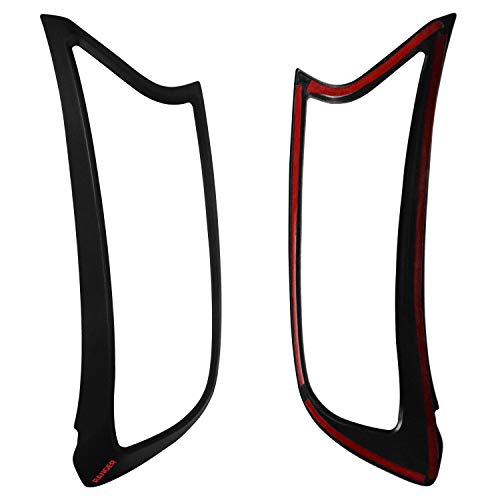 DOOd Exterior auto Vehicle Accessories Rear Trim Lights Covers headlamp Cover Tail Lights Covers fit for Ford Ranger T7 T8 XL XLS XLT wildtrak 2018-2020 Pickup car Parts
