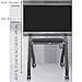 KWMAEEUID TV-Ständer TV-Ständer für Zuhause, vom Boden bis zur Decke, mobiler TV-Ständer für Büros, Konferenzräume, 65/75/85/98 Zoll Display, integrierter vertikaler Ständer, verstellbar