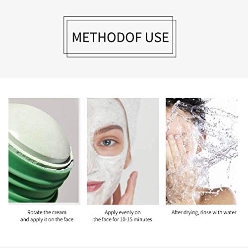Weispo Green Tea Stick Mask For Face, Blackhead Remover With Green Tea Extract, Deep Pore Cleansing, Moisturizing, Oil Control, Skin Brightening For All Skin Types Men Women (2Pcs). #TOP3