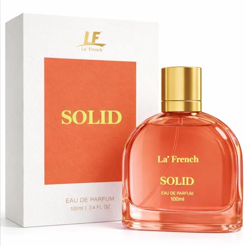 Image of La French Solid Unisex Perfume 100ml | Long Lasting Perfume for Women & Men | Luxury Eau De Parfum with Warm, Woody & Floral Notes | Fragrance