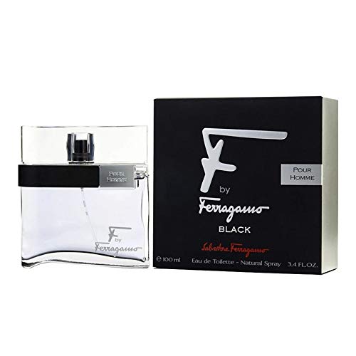 Image of FERRAGAMO F by Ferragamo Black Eau de Toilette Pour Homme, Cologne Spray for Men