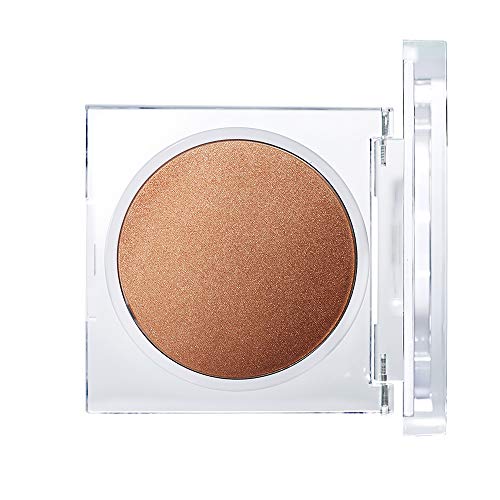 RMS Beauty Luminizing Powder - Organic Highlighter Face & Body Makeup with Buriti Fruit Oil, Helps Enhance Complexion with Light-Reflecting, Ultra-Fine Mineral Pigments - Madeira Bronzer