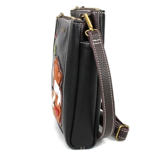 Image of CHALA Merry Messenger RFID Protected Women Faux Leather Shoulder Purse with Adjustable Crossbody Strap | RFID Protected