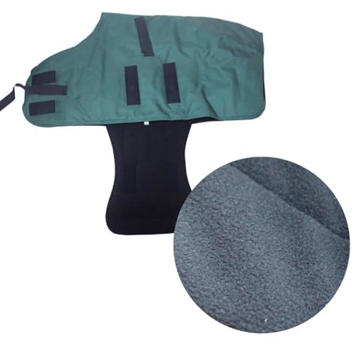 Manta de caballo impermeable y resistente al viento para equitación en invierno 6
