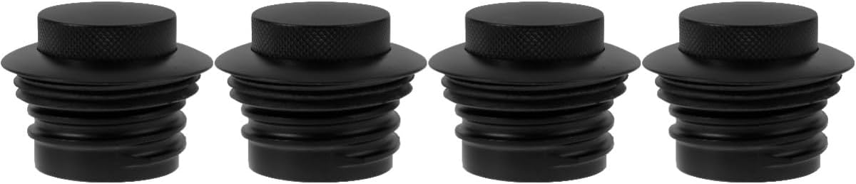 OUNONA 4pcs Motorcycle Gas Cap Replacement Modified Accessory for Enhanced Performance and Style for Easy Refueling and Maintenance Right-hand Thread Design