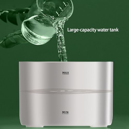 Fuente de agua portátil para gatos recargable y silenciosa miniatura 4
