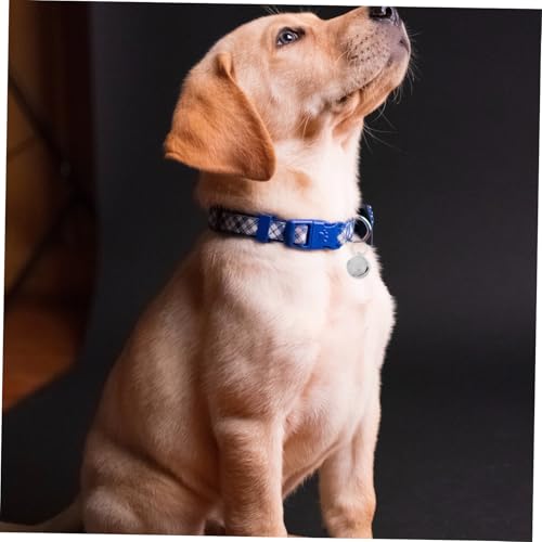 iplusmile 6 Stück Zubehör für Haustierglocken Welpe Glocke Hundekragen Charme kleine Hundeglocken Haustier kleine Glocken Haustierklingel selber machen Metall Silver