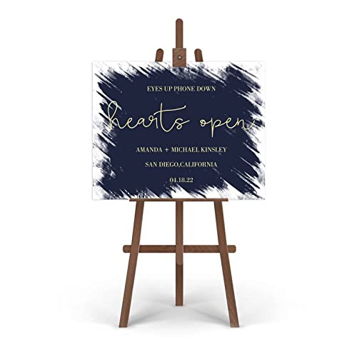 Panneau de calligraphie signalétique mariage pour orienter les invités avec élégance
