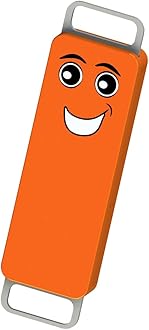 - Blix Queaky- STEM & Experimental Toy | Learning Toy, Creative Toy | Educational Toys | Best Gift Toy for Kids | Queaky is not just Musical and Sound Toy | Learn Through Play (Orange)