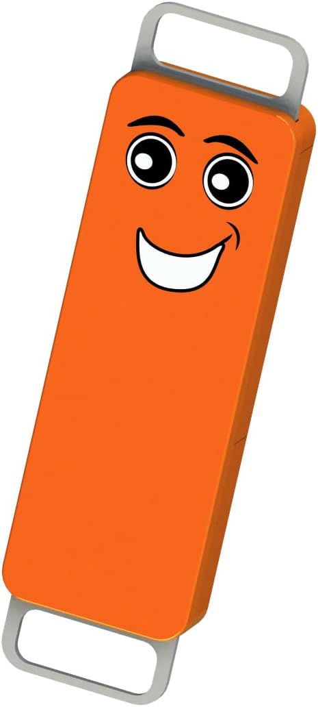 Queaky- STEM Toy, Best Gift Toy for Kids (Orange)