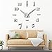 Auped Moderno Orologio da Parete Fai da Te, 3D Adesivo Orologio Parete Decorazione, Facile da Montare, Design Moderno, Usato per Decorare La Parete Vuota, Come casa, Ufficio, Hotel
