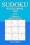300 Hard Sudoku Puzzle Book - 2018