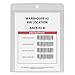 C-Line Vinyl Shop Ticket Holders, Both Sides Clear, 6 x 9 Inches, 50 per Box (80069)