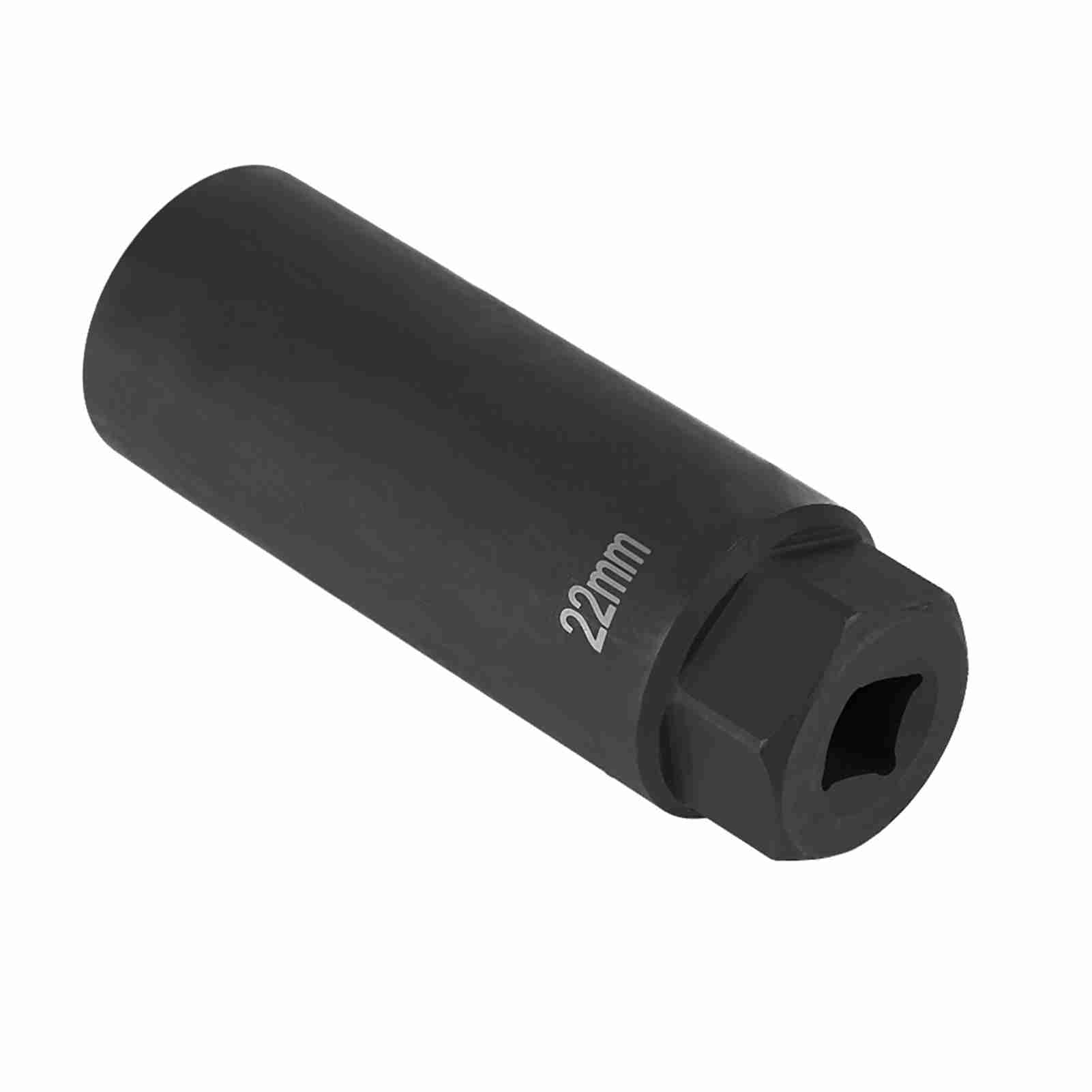 Yctze para dado para sensor de oxigeno 7/8 manga de sensor de oxigeno para automovilUniversal Car O2 Sensor de oxígeno Toma de extracción 7/8 "22mm 3/8" Herramienta de accionamiento