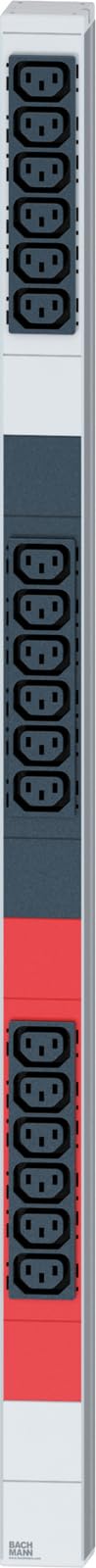 PDU Informatique Basic Bachmann 1U 18 voies pour sécuriser les serveurs