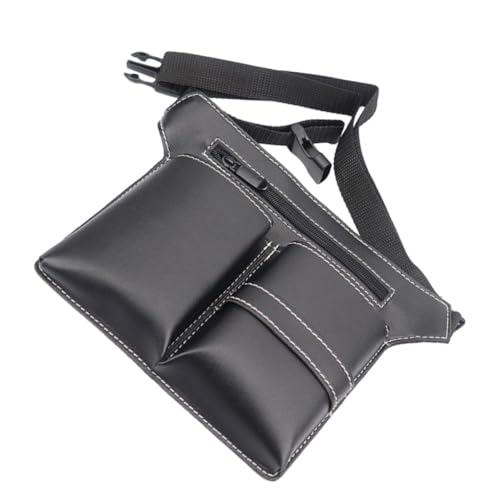 WOFASHPURET Hair Stylist Bag Barber Scissors Waist Pack Waterproof Belt Bag for Hair Tools Pouch
