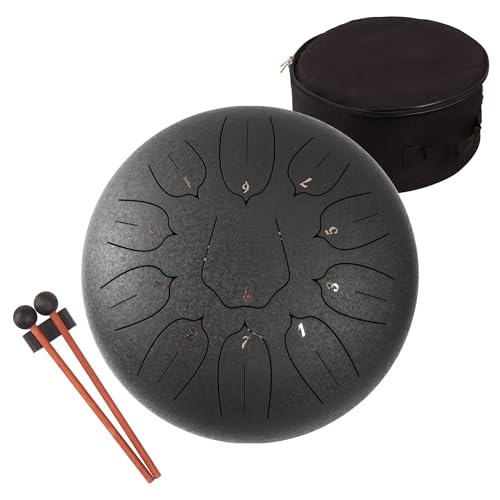 Amazon | LOMUTY スリットドラム 12インチ 11音 スチール