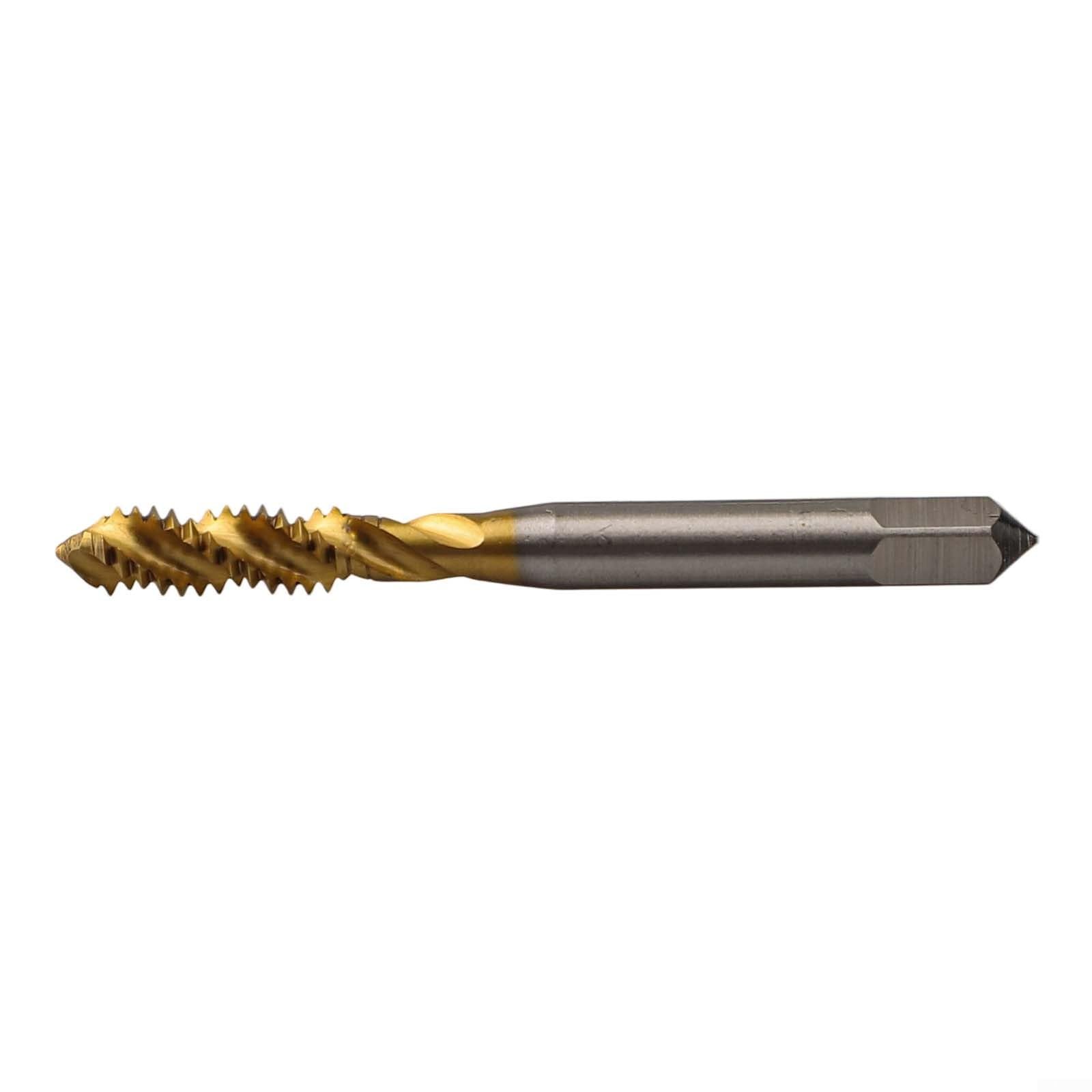 Maschio a spirale scanalato HSS 1/4 20 UNC per maschiatura acciaio, alluminio e plastica dura